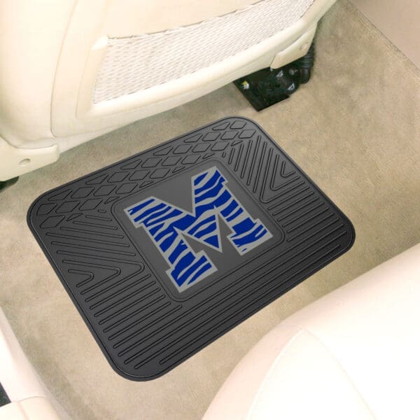 Memphis Tigers Back Seat Car Utility Mat - 14in. x 17in.