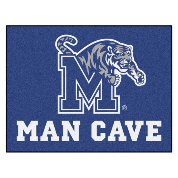 Memphis Tigers Man Cave All Star Rug 34 in. x 42.5 in 1 scaled