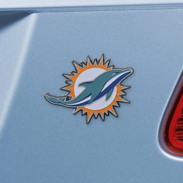 Miami Dolphins 3D Color Metal Emblem