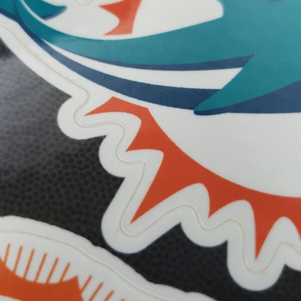 Miami Dolphins 3D Decal Sticker 3