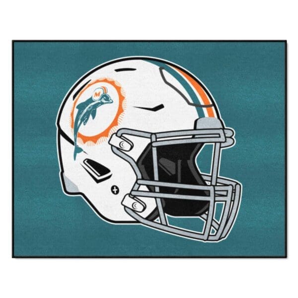 Miami Dolphins All Star Rug 34 in. x 42.5 in 1 1 scaled