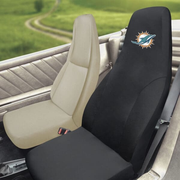 Miami Dolphins Embroidered Seat Cover