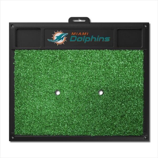 Miami Dolphins Golf Hitting Mat 1 scaled