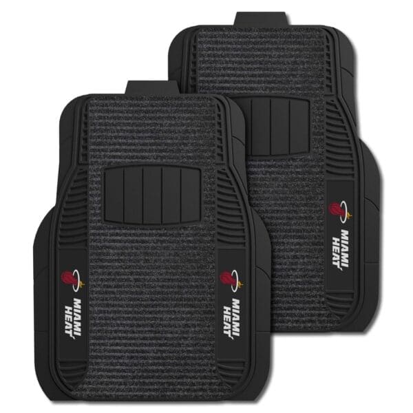 Miami Heat 2 Piece Deluxe Car Mat Set 13844 1 scaled