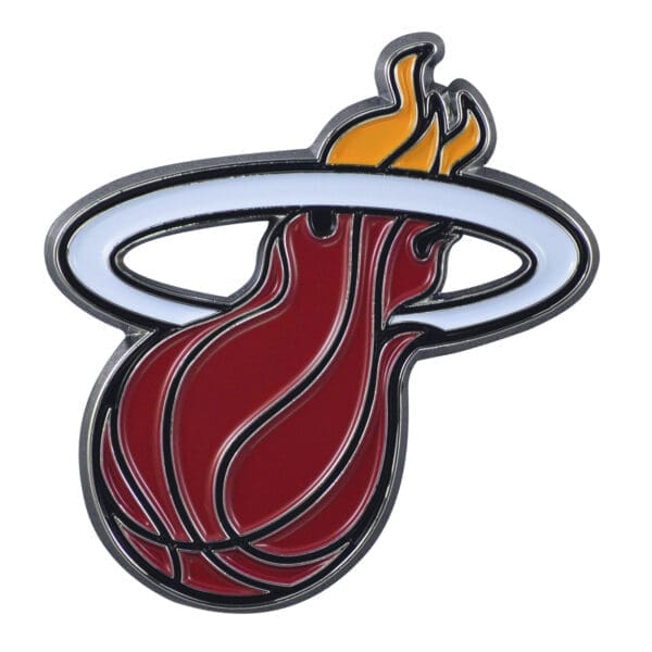 Miami Heat 3D Color Metal Emblem 22227 1