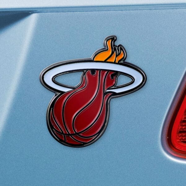Miami Heat 3D Color Metal Emblem-22227