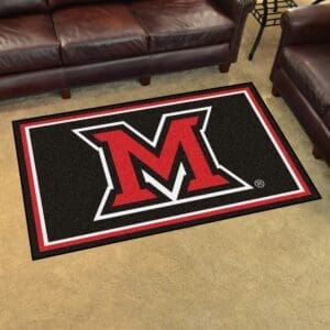 Miami (OH) Redhawks 4ft. x 6ft. Plush Area Rug