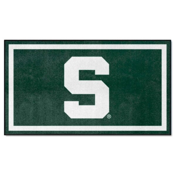 Michigan State Spartans 3ft. x 5ft. Plush Area Rug 1 1 scaled