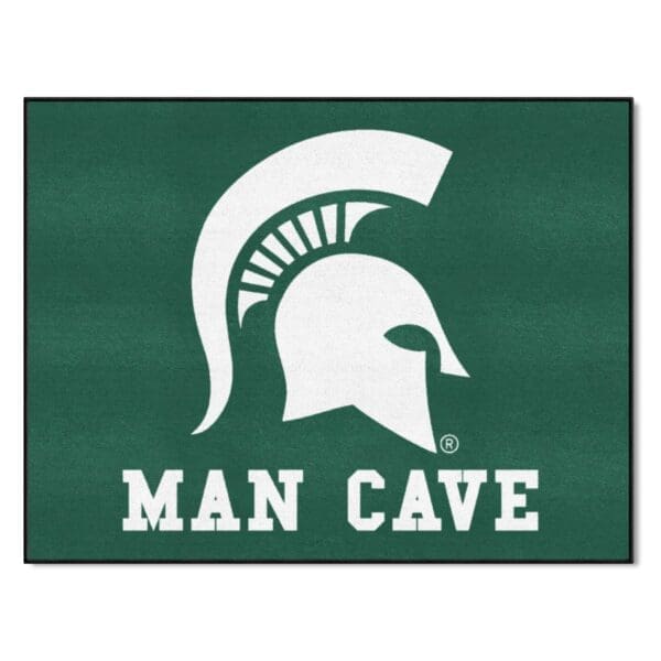 Michigan State Spartans Man Cave All Star Rug 34 in. x 42.5 in 1 scaled