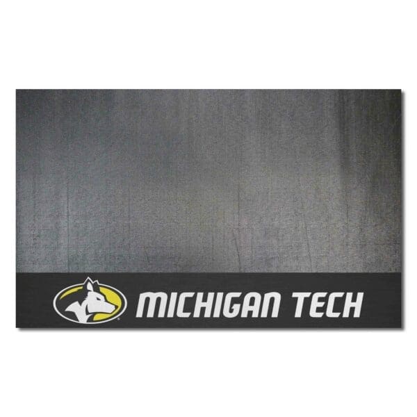 Michigan Tech Huskies Vinyl Grill Mat 26in. x 42in 1 scaled
