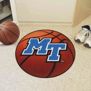 Middle Tennessee Blue Raiders Basketball Rug - 27in. Diameter