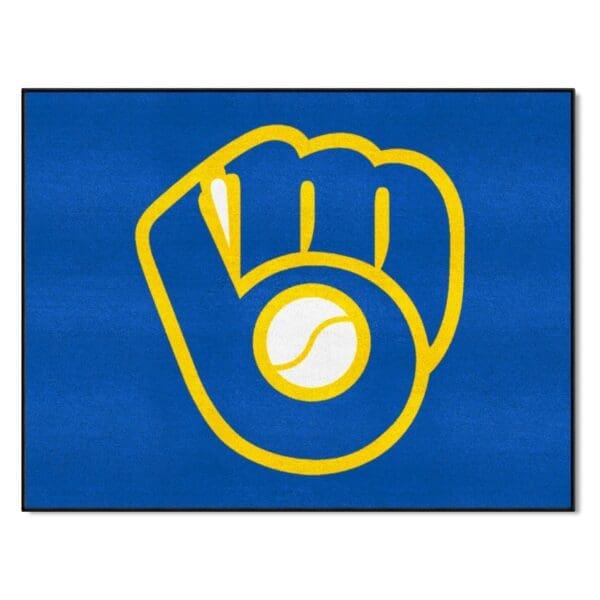 Milwaukee Brewers All Star Rug 34 in. x 42.5 in 1 scaled
