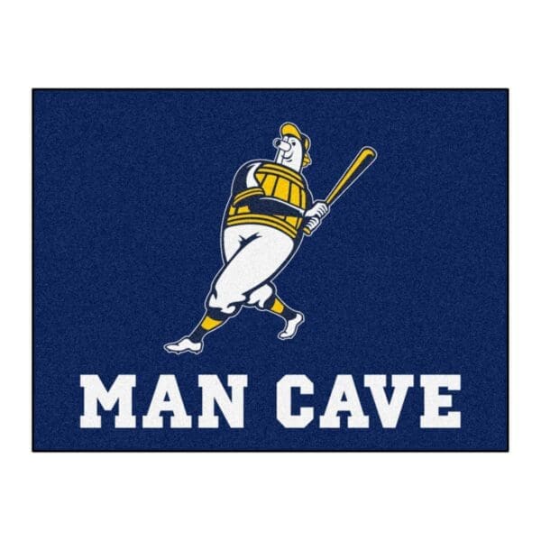 Milwaukee Brewers Man Cave All Star Rug 34 in. x 42.5 in 1 1