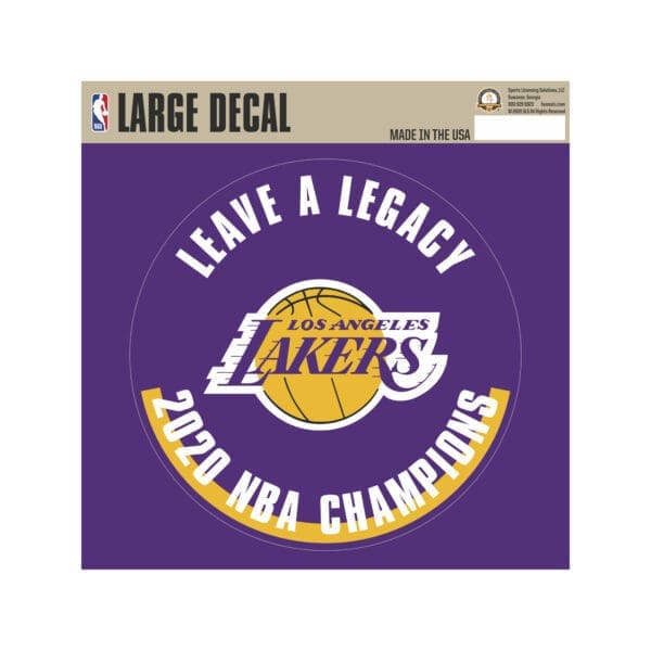 Milwaukee Bucks 2021 NBA Champions Large Decal Sticker 29232 1