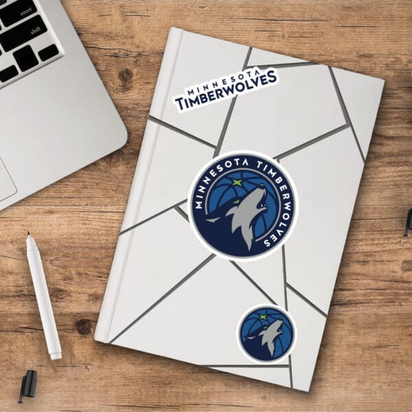 Minnesota Timberwolves 3 Piece Decal Sticker Set-63245