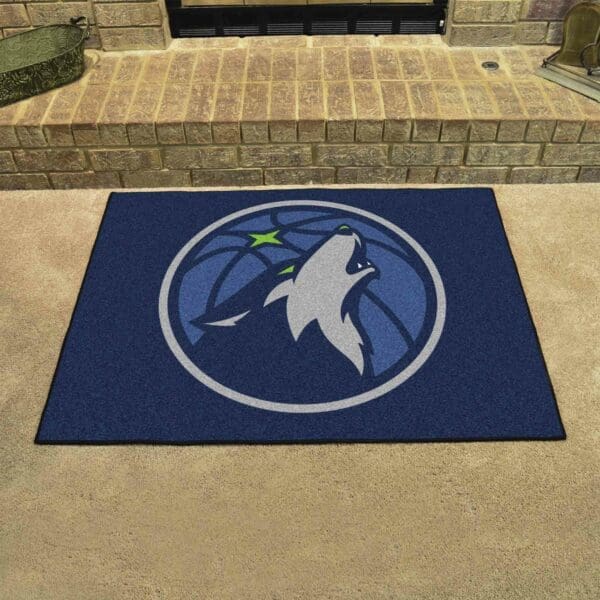 Minnesota Timberwolves All-Star Rug - 34 in. x 42.5 in.-19455