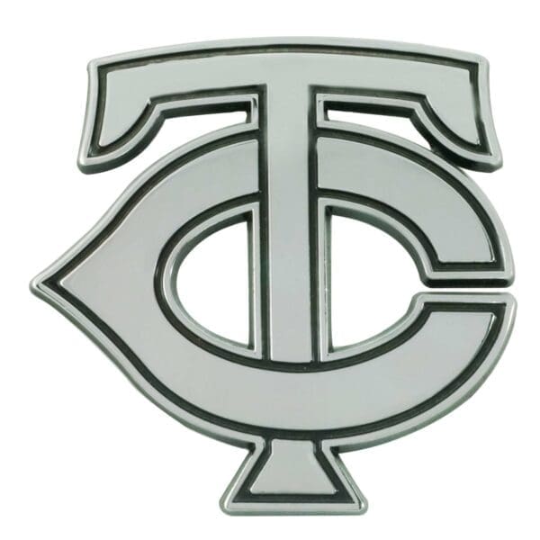Minnesota Twins 3D Chrome Metal Emblem 1
