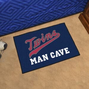 Minnesota Twins Man Cave Starter Mat Accent Rug - 19in. x 30in.