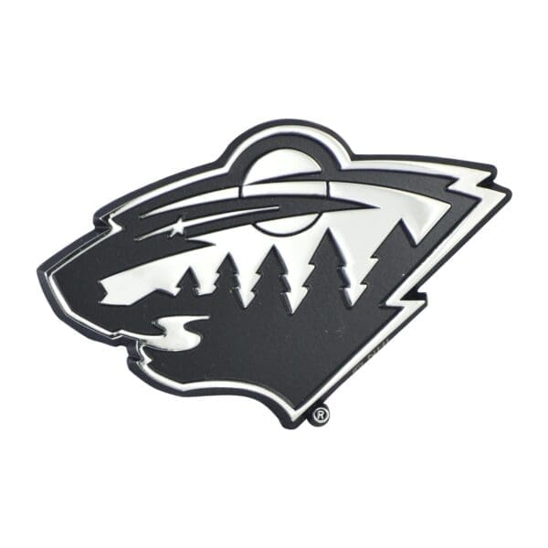 Minnesota Wild 3D Chrome Metal Emblem 17175 1