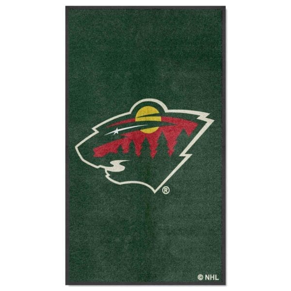 Minnesota Wild 3X5 High Traffic Mat with Durable Rubber Backing Portrait Orientation 12858 1 scaled
