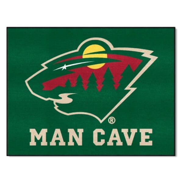 Minnesota Wild Man Cave All Star Rug 34 in. x 42.5 in. 14441 1 scaled