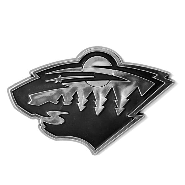 Minnesota Wild Molded Chrome Plastic Emblem 60303 1
