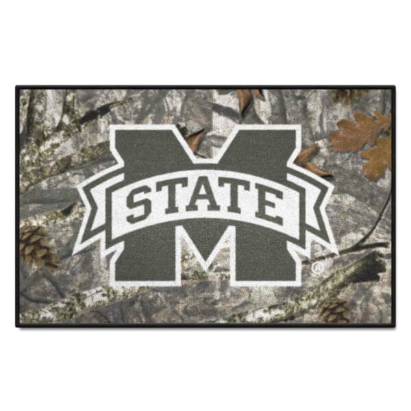 Mississippi State Bulldogs Camo Starter Mat Accent Rug 19in. x 30in 1 scaled