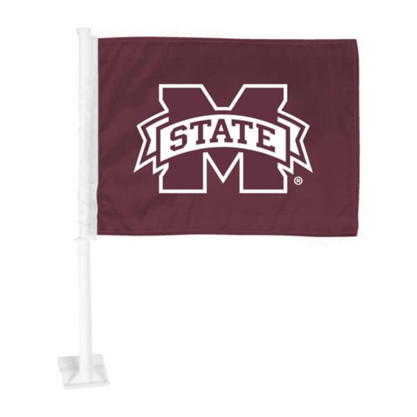 Mississippi State Bulldogs Car Flag Large 1pc 11 x 14 1