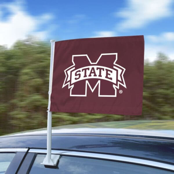 Mississippi State Bulldogs Car Flag Large 1pc 11" x 14"