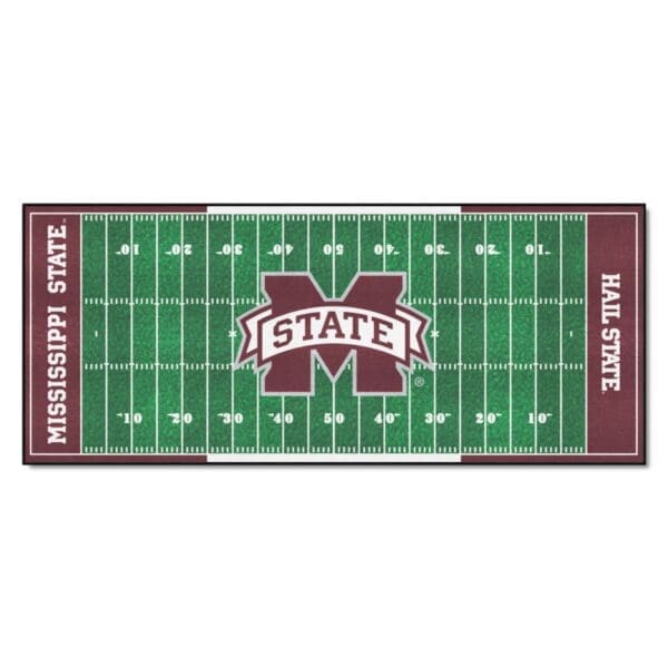Mississippi State Bulldogs Field Runner Mat 30in. x 72in 1 scaled