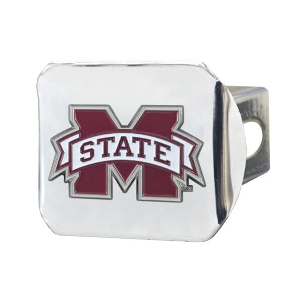 Mississippi State Bulldogs Hitch Cover 3D Color Emblem 1