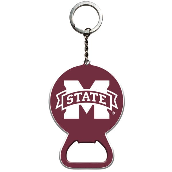 Mississippi State Bulldogs Keychain Bottle Opener 1