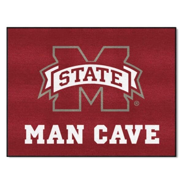 Mississippi State Bulldogs Man Cave All Star Rug 34 in. x 42.5 in 1 scaled