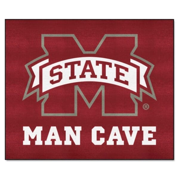 Mississippi State Bulldogs Man Cave Tailgater Rug 5ft. x 6ft 1 scaled