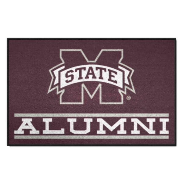 Mississippi State Bulldogs Starter Mat Accent Rug 19in. x 30in. Alumni Starter Mat 1 scaled