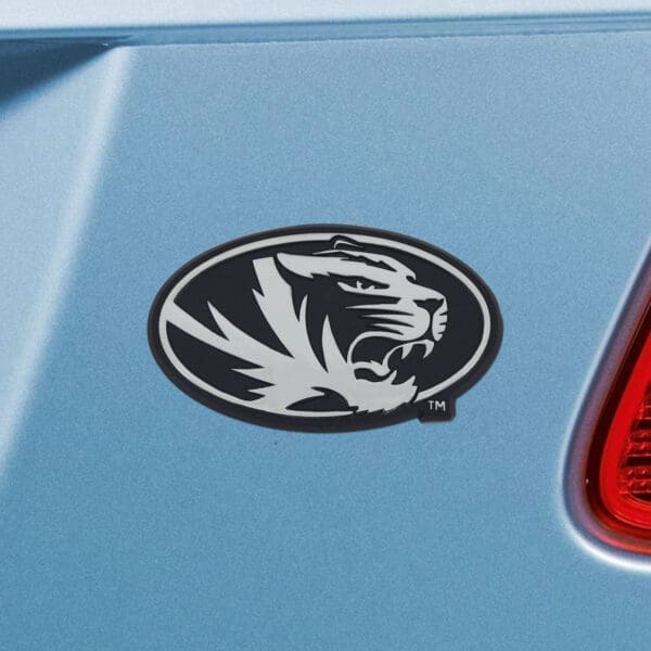 Missouri Tigers 3D Chrome Metal Emblem