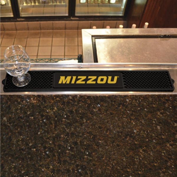 Missouri Tigers Bar Drink Mat - 3.25in. x 24in.