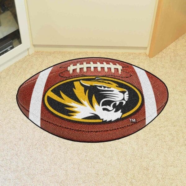 Missouri Tigers Football Rug - 20.5in. x 32.5in.