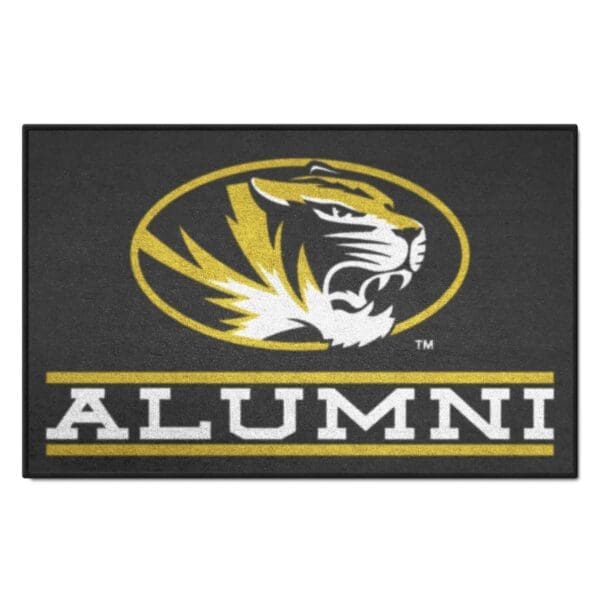 Missouri Tigers Starter Mat Accent Rug 19in. x 30in. Alumni Starter Mat 1 scaled