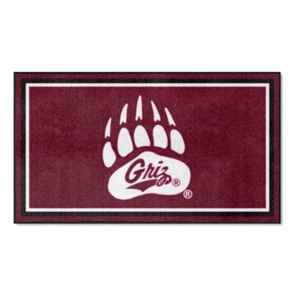 Montana Grizzlies 3ft. x 5ft. Plush Area Rug 1 scaled