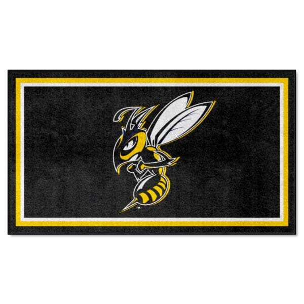Montana State Billings Yellow Jackets 3ft. x 5ft. Plush Area Rug 1 scaled