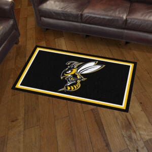 Montana State Billings Yellow Jackets 3ft. x 5ft. Plush Area Rug