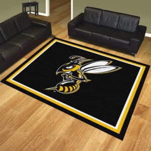 Montana State Billings Yellow Jackets 8ft. x 10 ft. Plush Area Rug