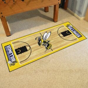Montana State Billings Yellow Jackets Court Runner Rug - 30in. x 72in.
