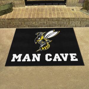 Montana State Billings Yellow Jackets Man Cave All-Star Rug - 34 in. x 42.5 in.