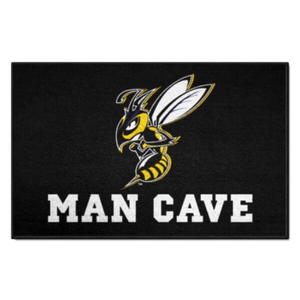 Montana State Billings Yellow Jackets Man Cave Starter Mat Accent Rug 19in. x 30in 1 scaled
