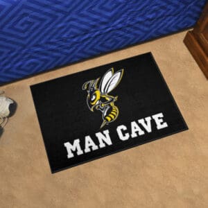 Montana State Billings Yellow Jackets Man Cave Starter Mat Accent Rug - 19in. x 30in.
