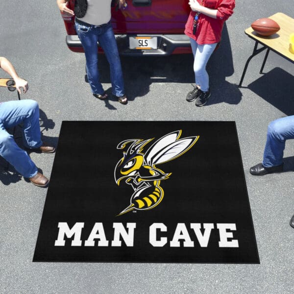 Montana State Billings Yellow Jackets Man Cave Tailgater Rug - 5ft. x 6ft.