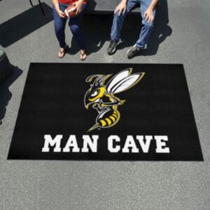 Montana State Billings Yellow Jackets Man Cave Ulti-Mat Rug - 5ft. x 8ft.