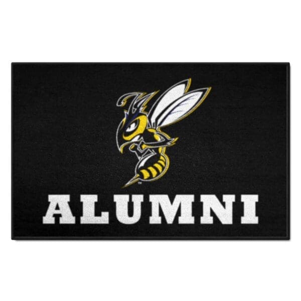 Montana State Billings Yellow Jackets Starter Mat Accent Rug 19in. x 30in. Alumni Starter Mat 1 scaled